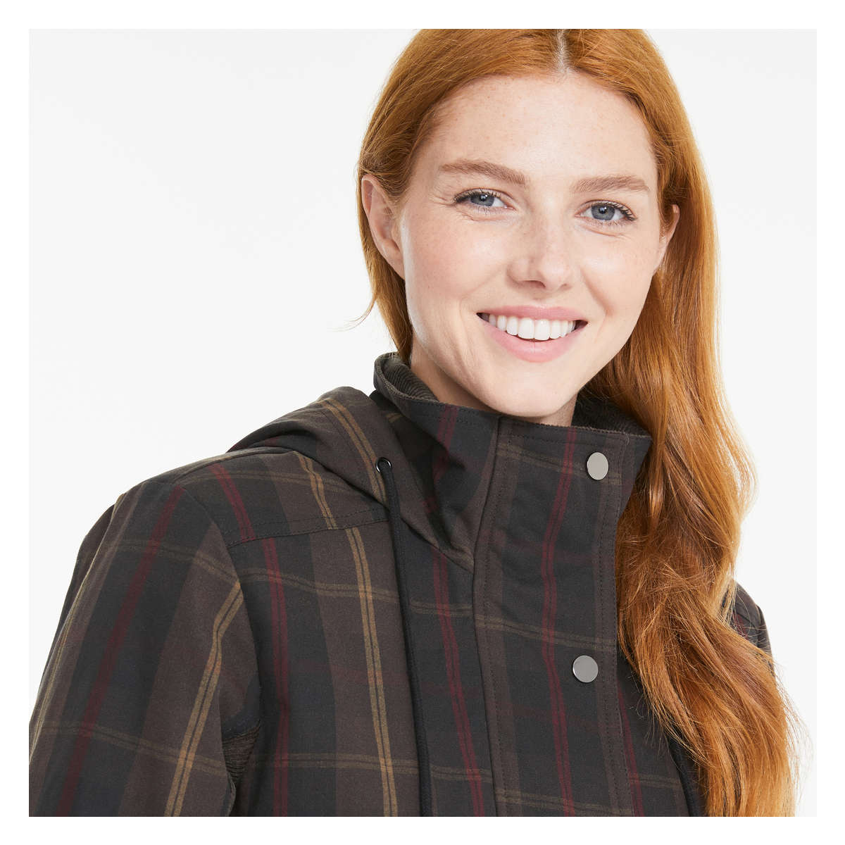 Plaid on sale utility jacket